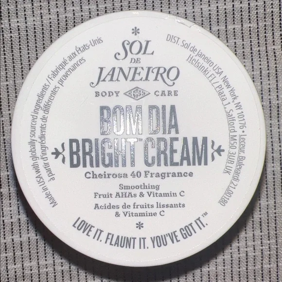 Sol de Janeiro Bom Dia Bright Cream 2.5 oz Sealed Cheirosa 40 Travel Size - Picture 6 of 10